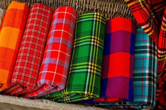 Striking Maasai Shukas
